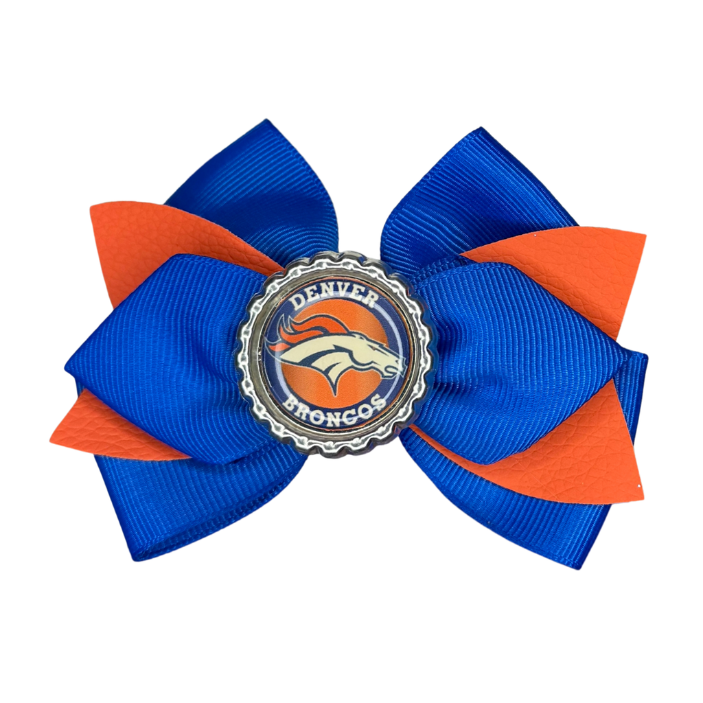 National Football Teams Inspired Cute Hairbow