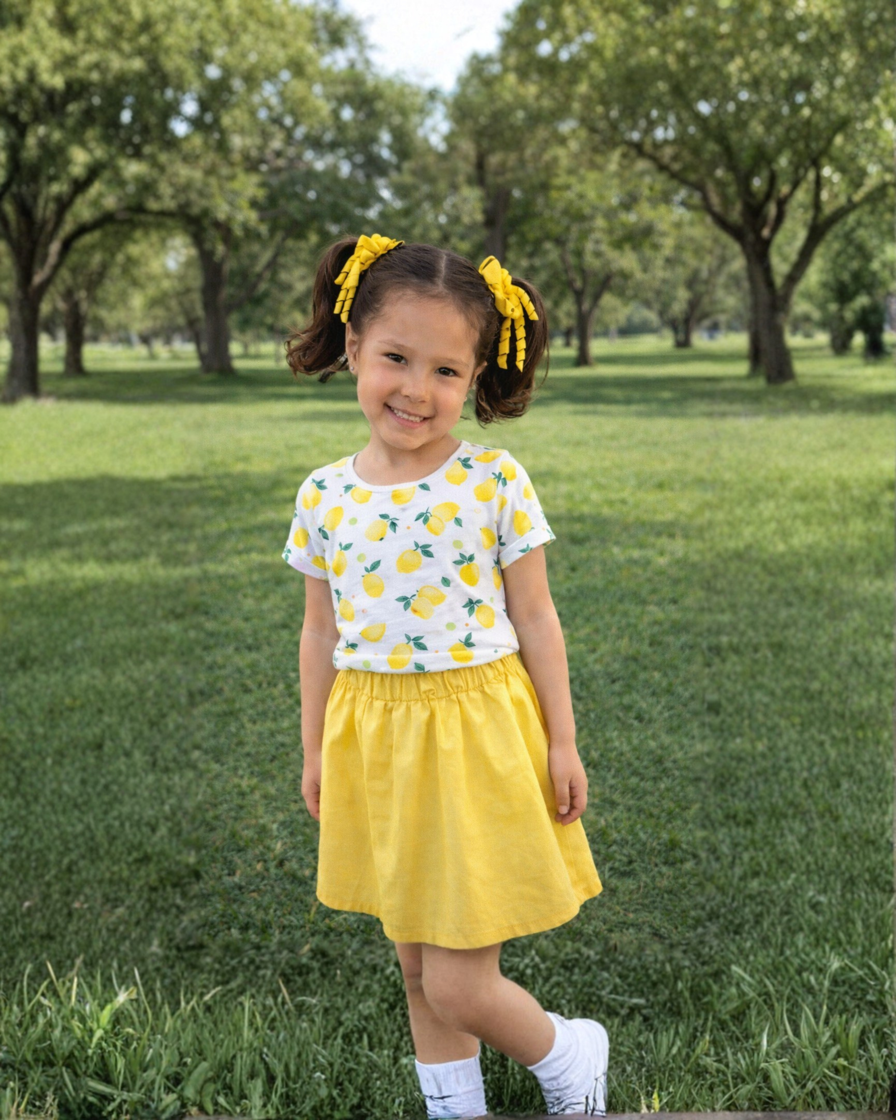 Handmade Curly Ribbon Bow Set for Girls / Boutique Hair Bows for Toddlers & Kids