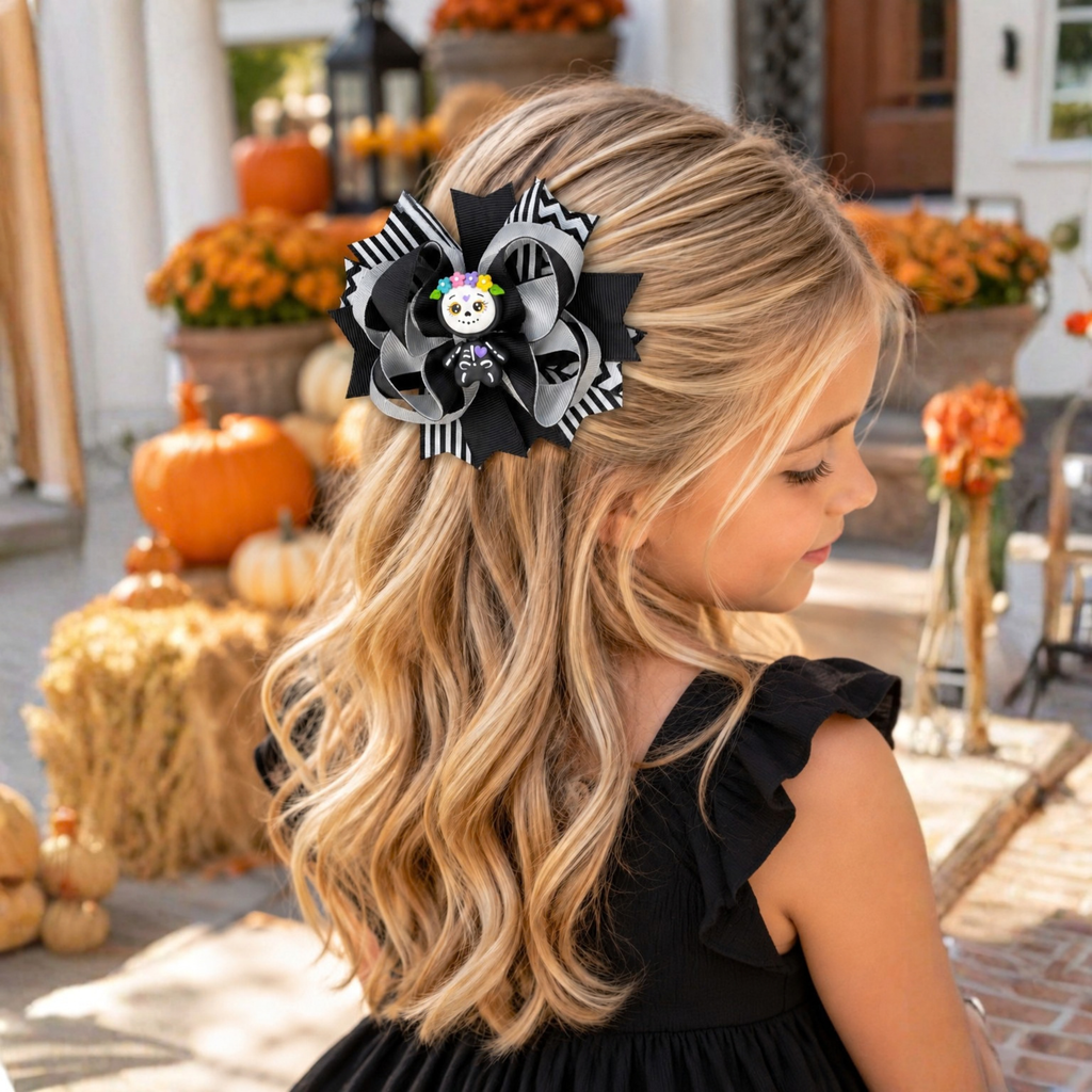 Halloween Boutique Hair Bows for Girls