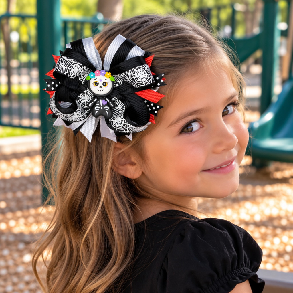 Halloween Boutique Hair Bows for Girls