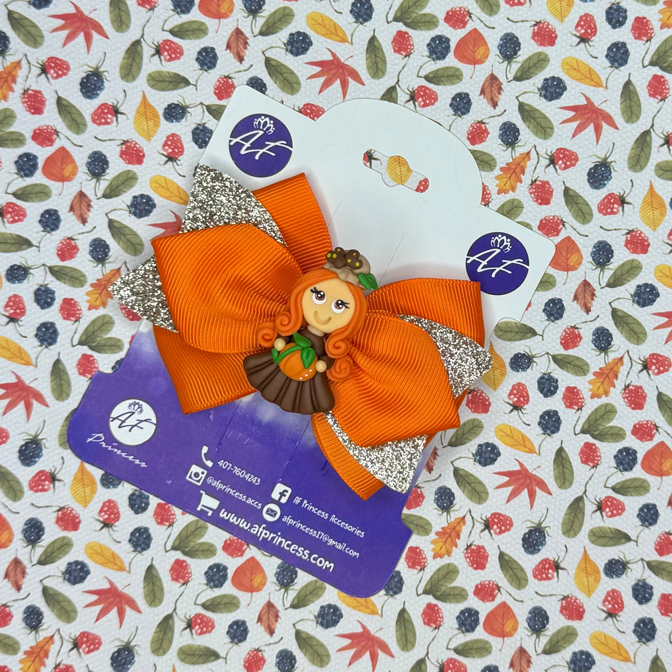 Fall/ Thanksgiving Cute Bow