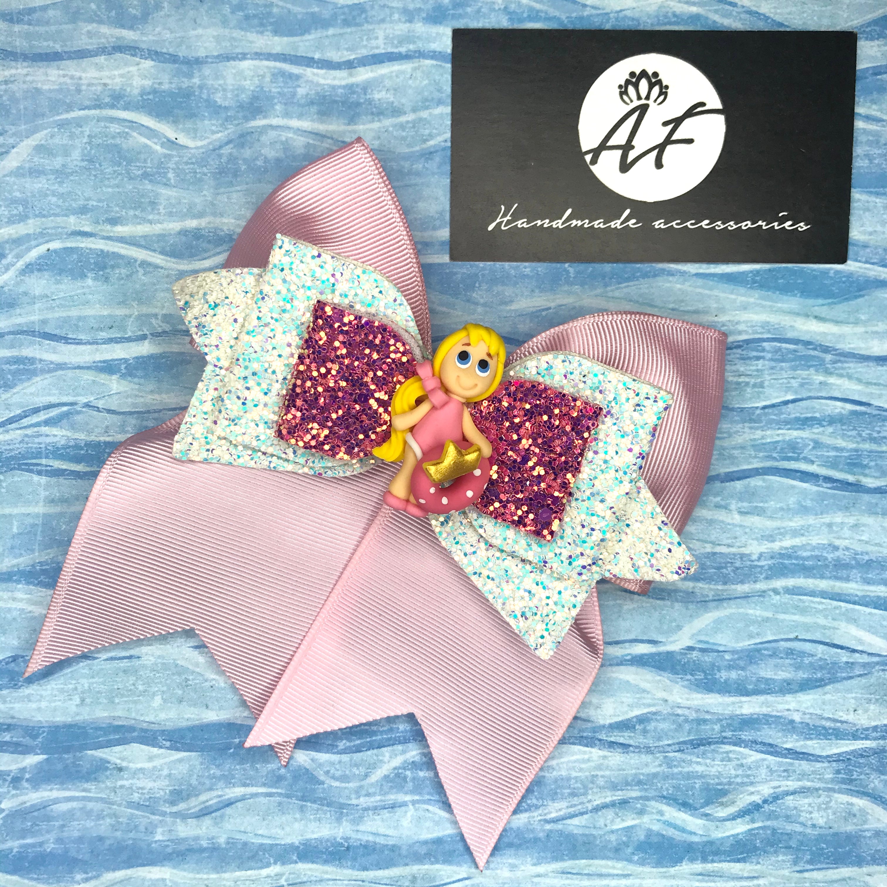 Mini Cheer Summer Princess Hair Bow