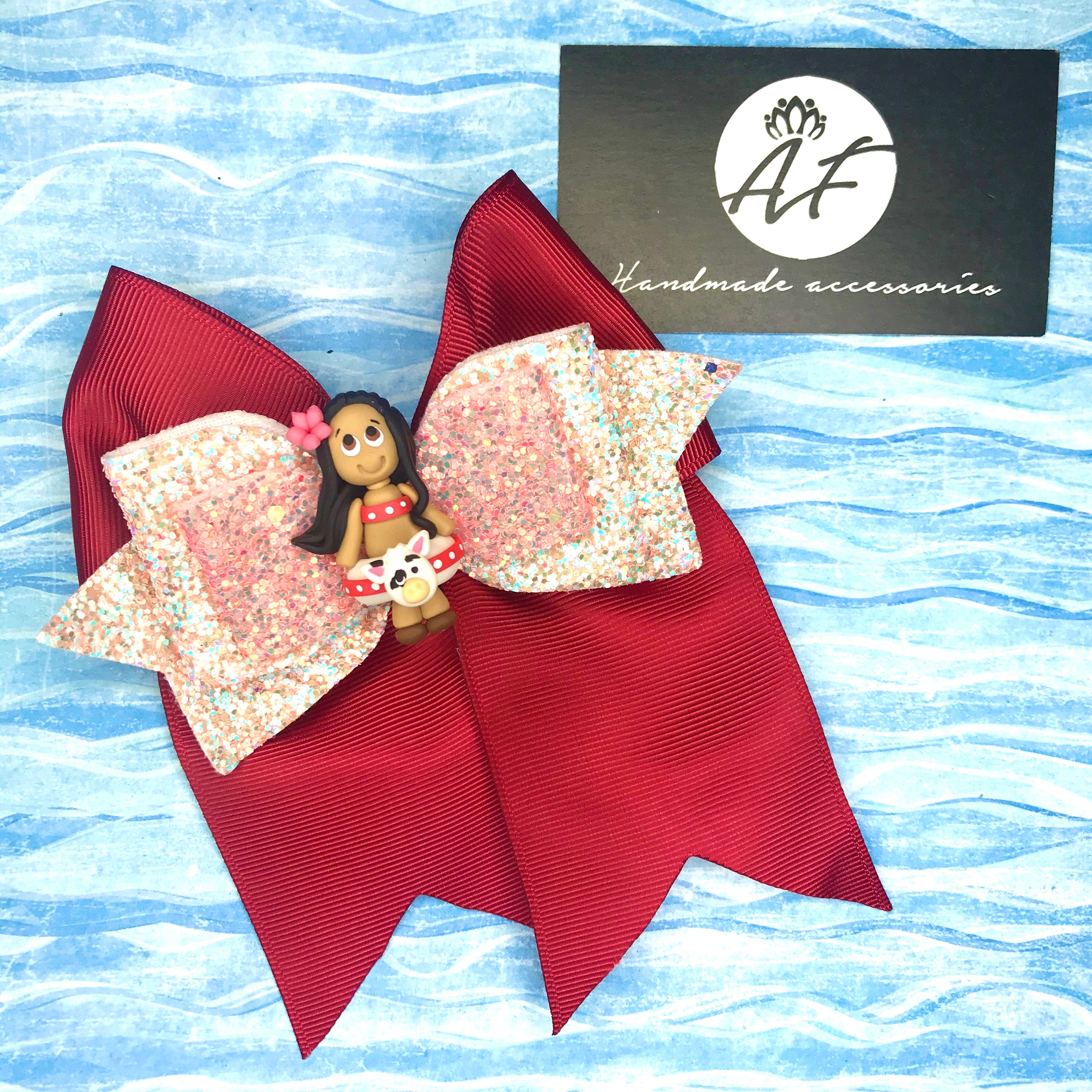 Mini Cheer Summer Princess Hair Bow
