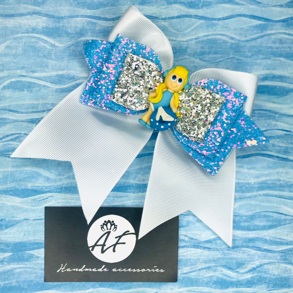 Mini Cheer Summer Princess Hair Bow