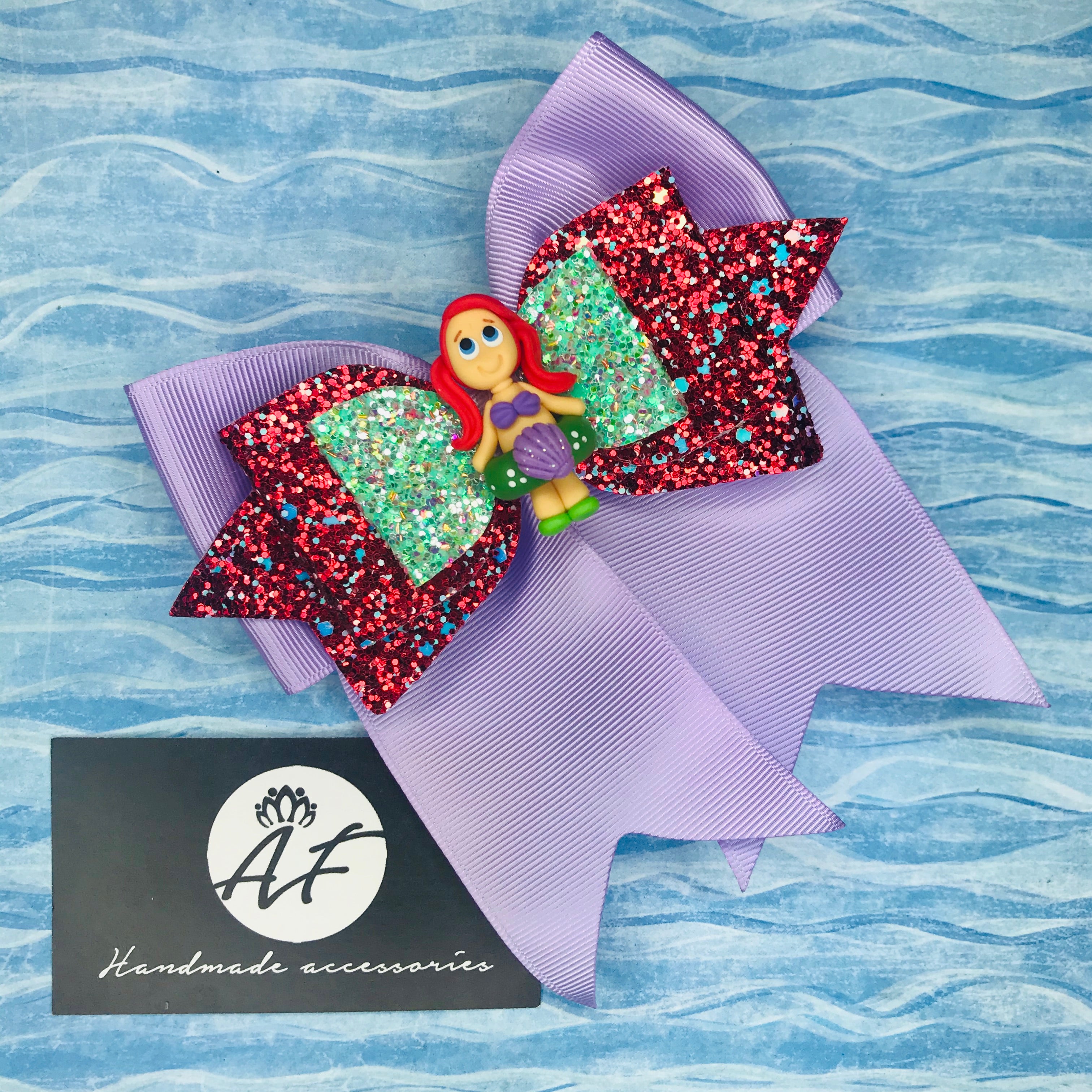 Mini Cheer Summer Princess Hair Bow