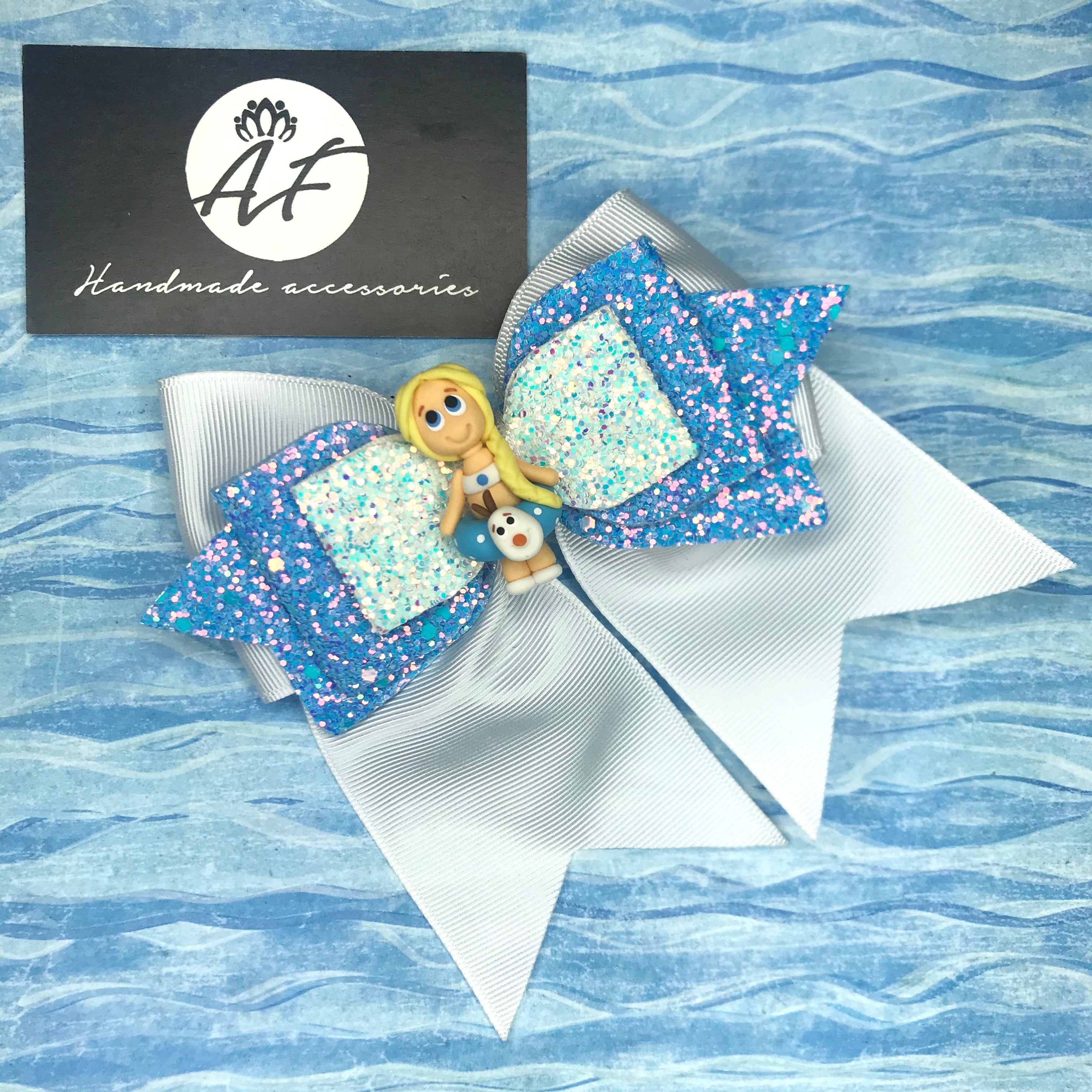 Mini Cheer Summer Princess Hair Bow