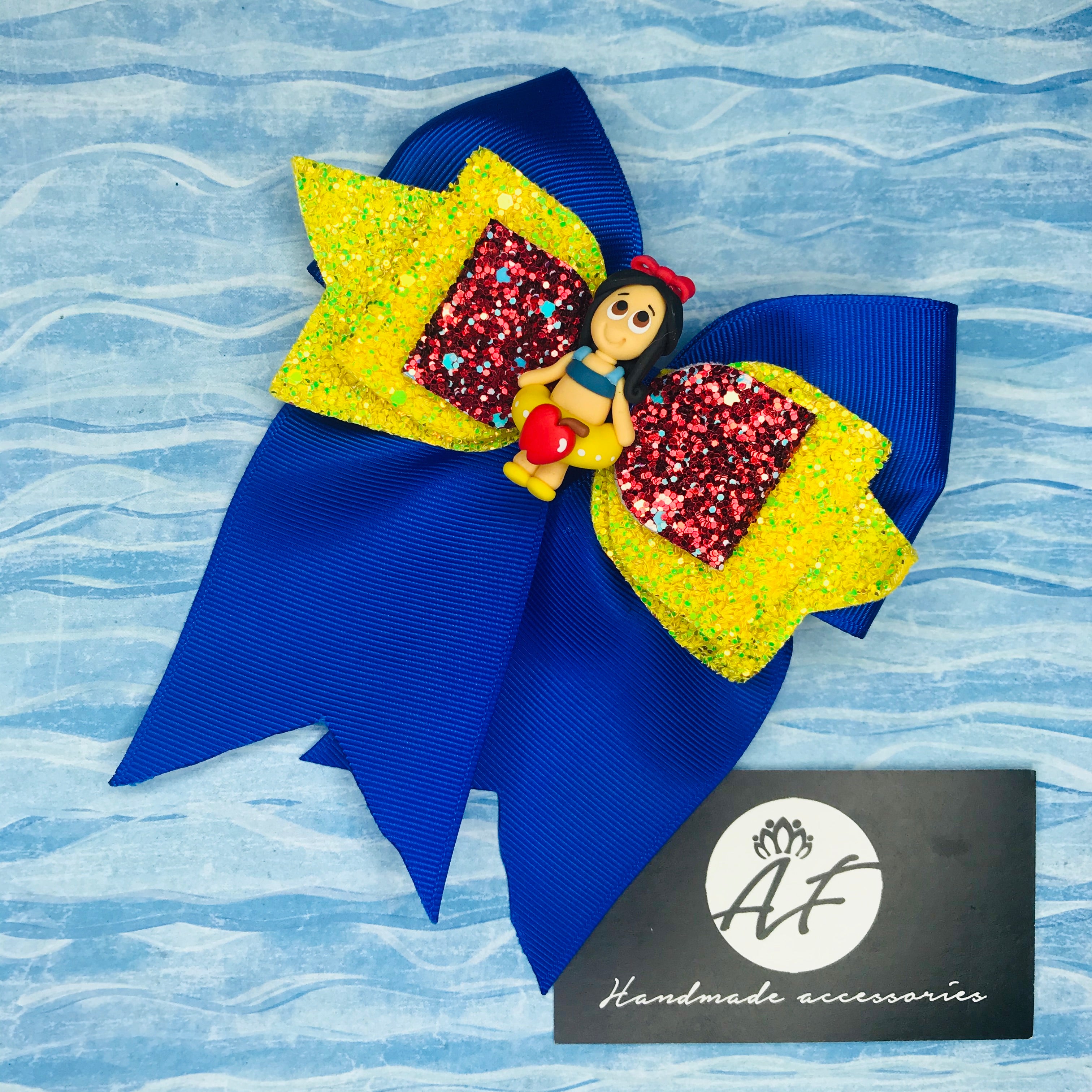 Mini Cheer Summer Princess Hair Bow