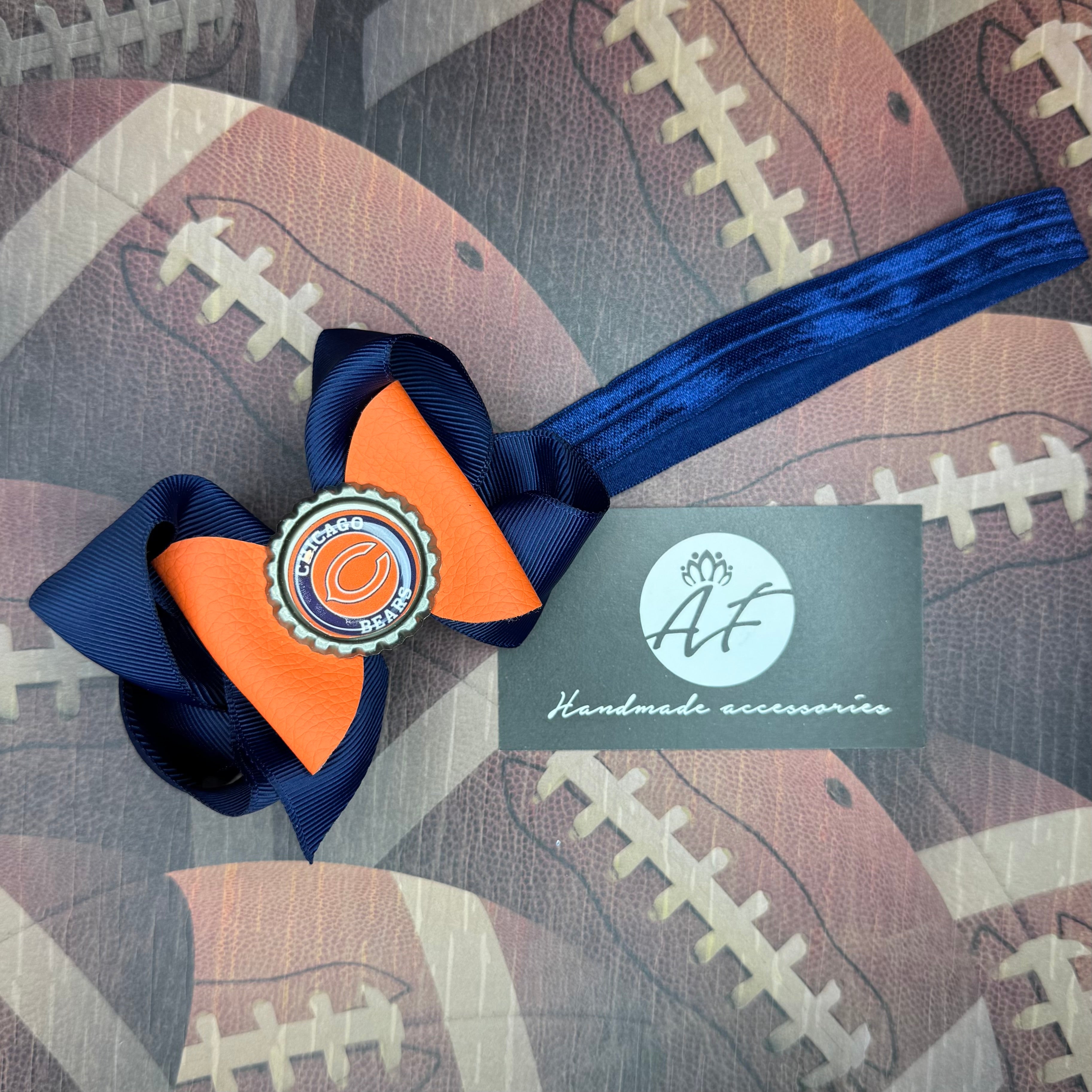 National Football Teams Baby Bow / Headband