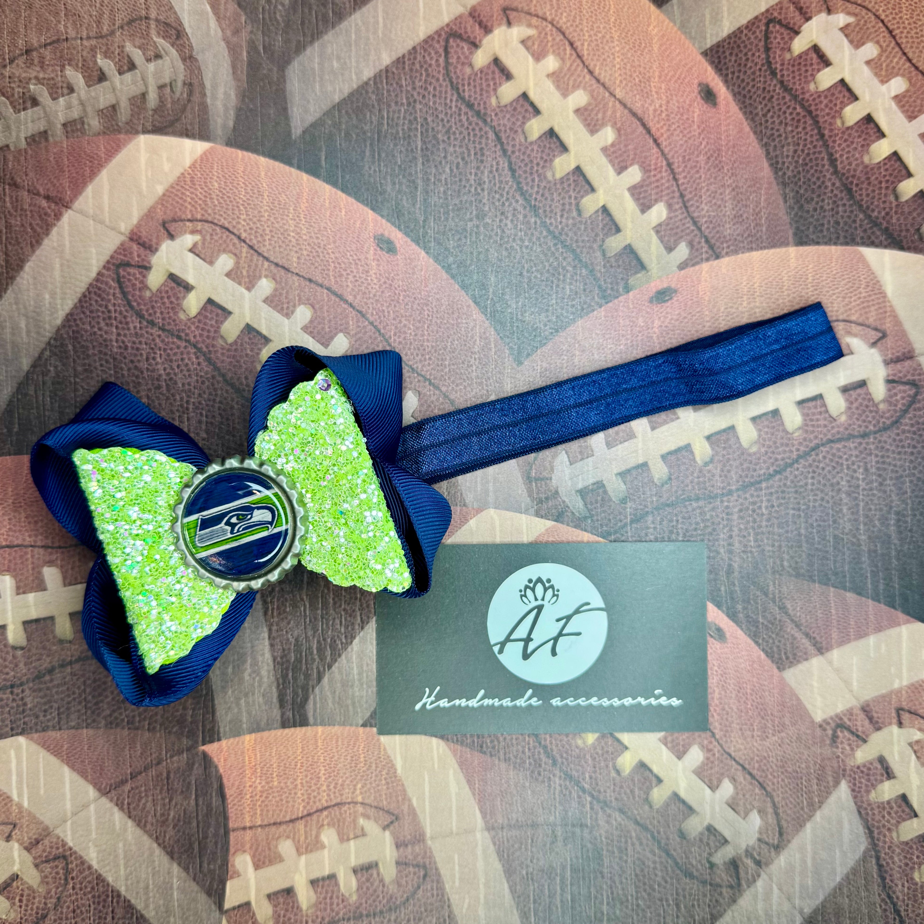 National Football Teams Baby Bow / Headband