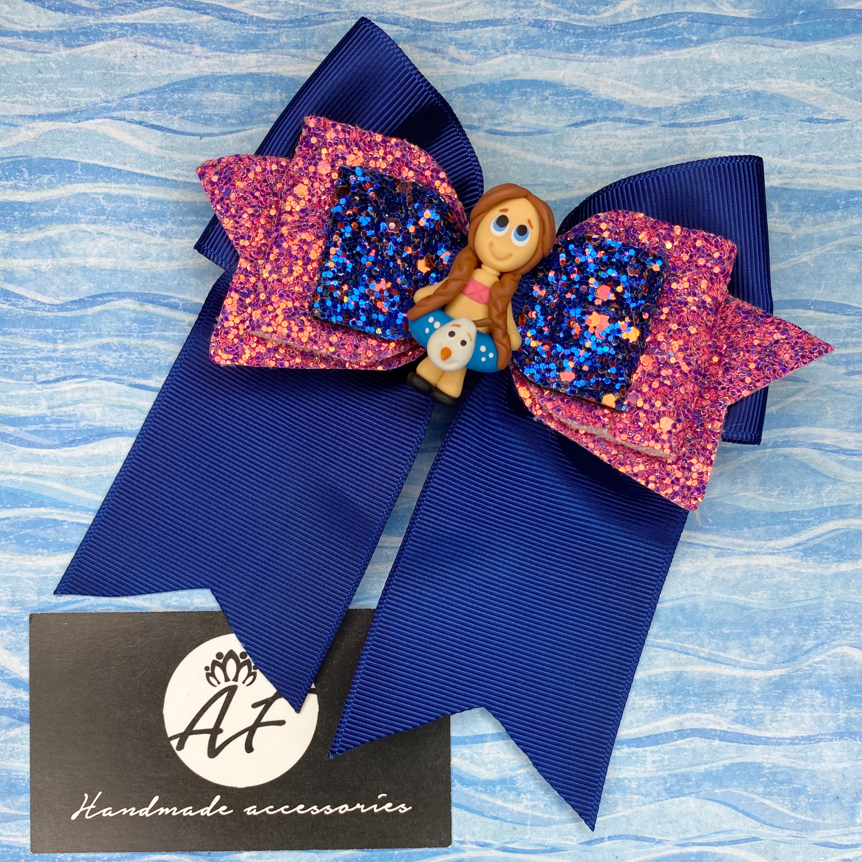 Mini Cheer Summer Princess Hair Bow