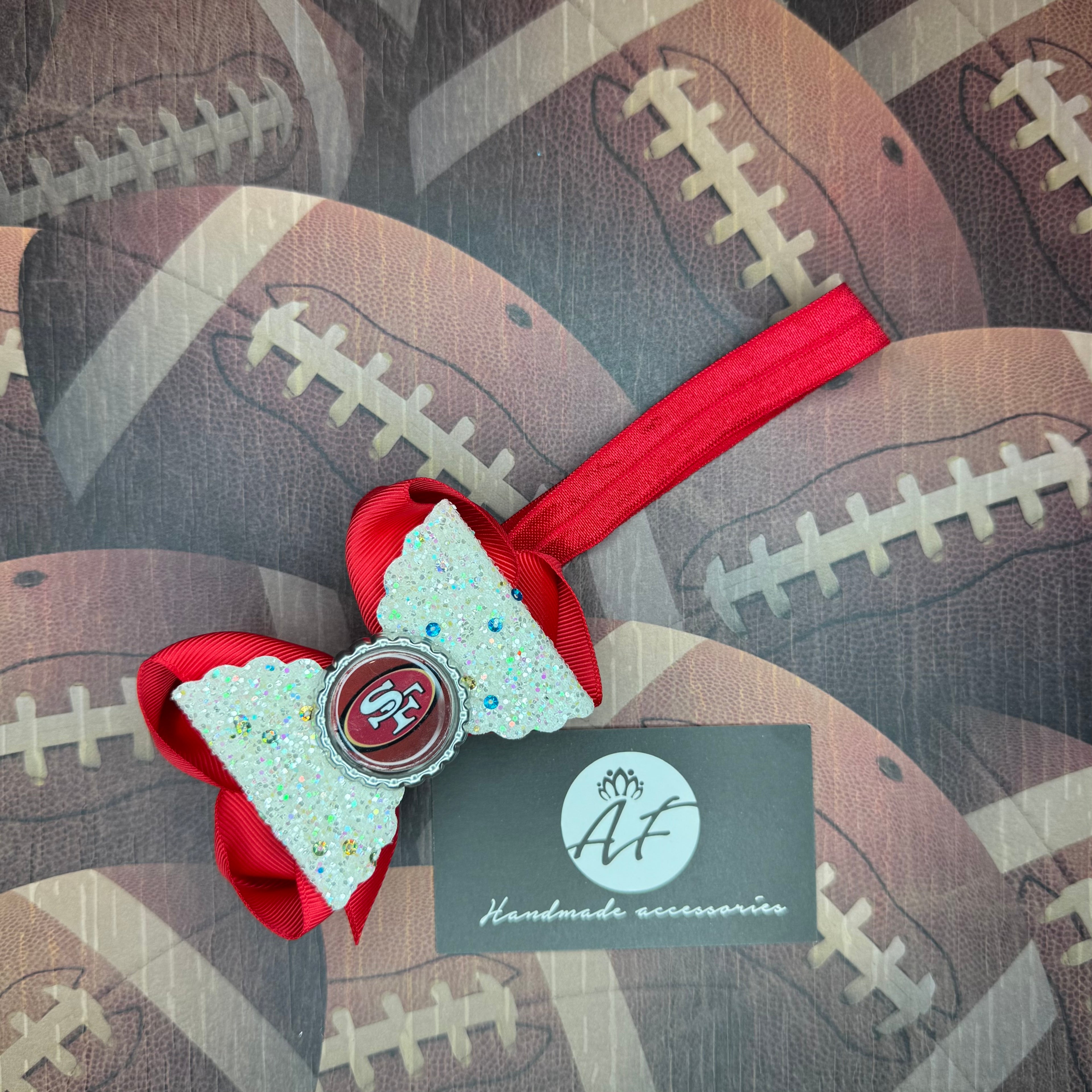 National Football Teams Baby Bow / Headband