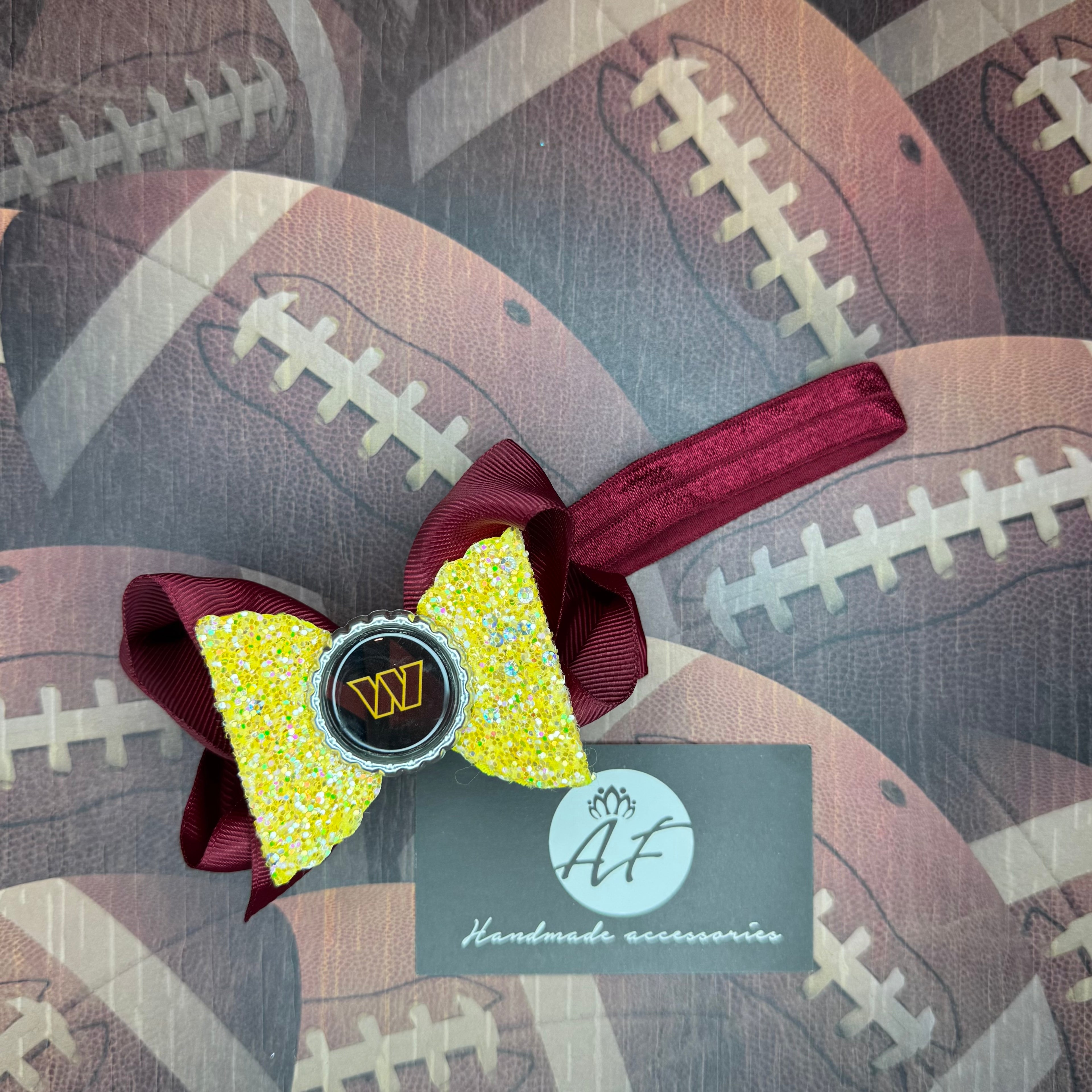 National Football Teams Baby Bow / Headband
