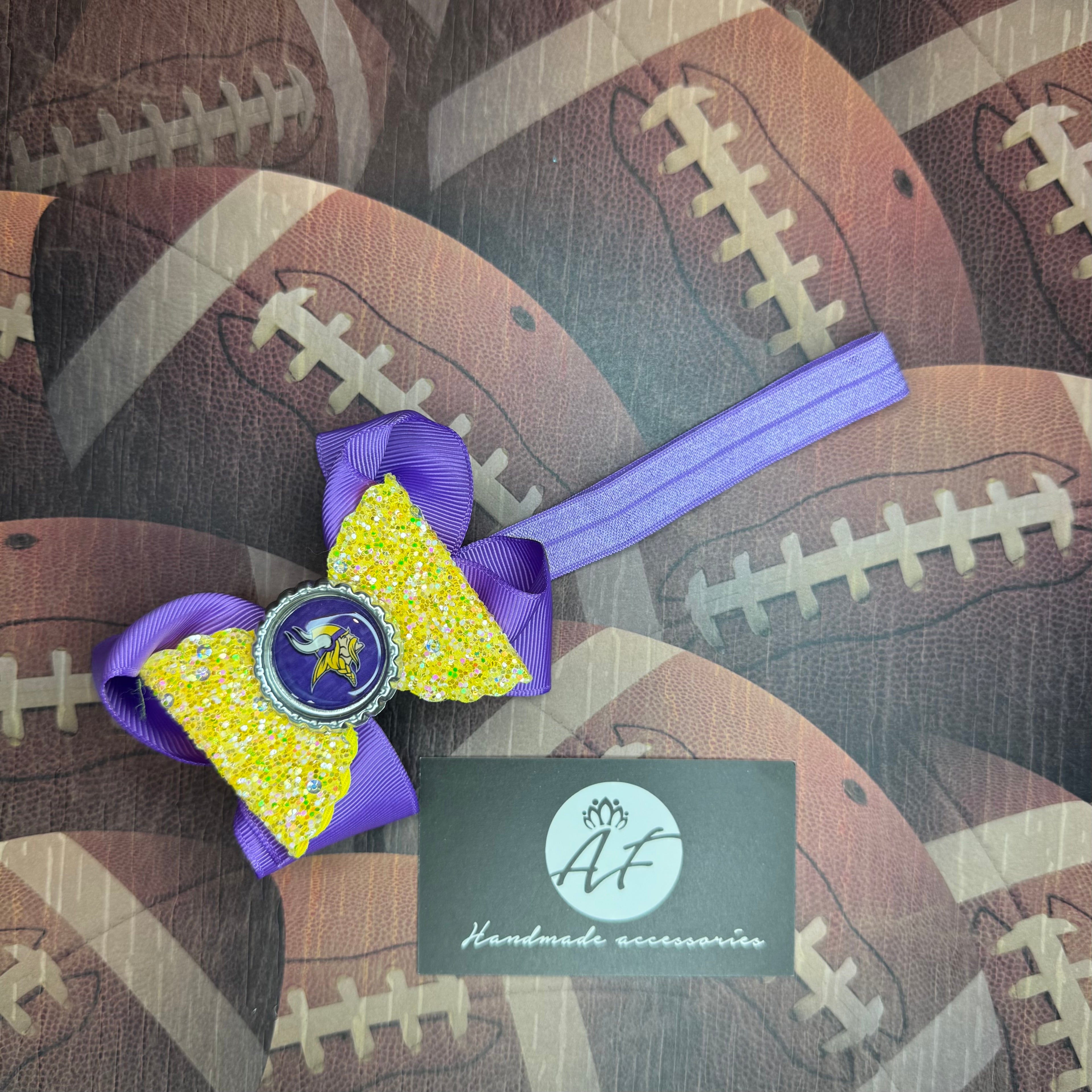 National Football Teams Baby Bow / Headband