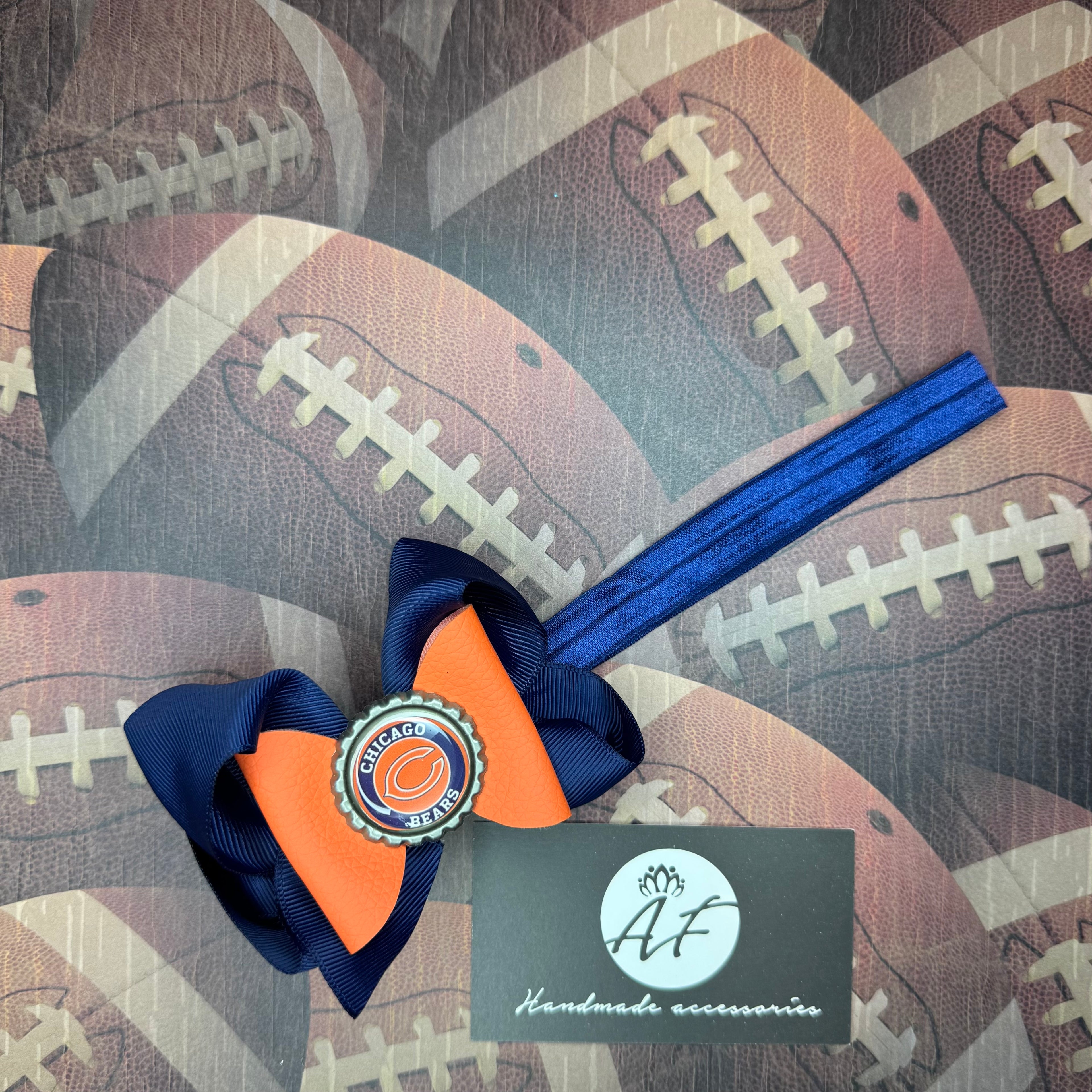 National Football Teams Baby Bow / Headband