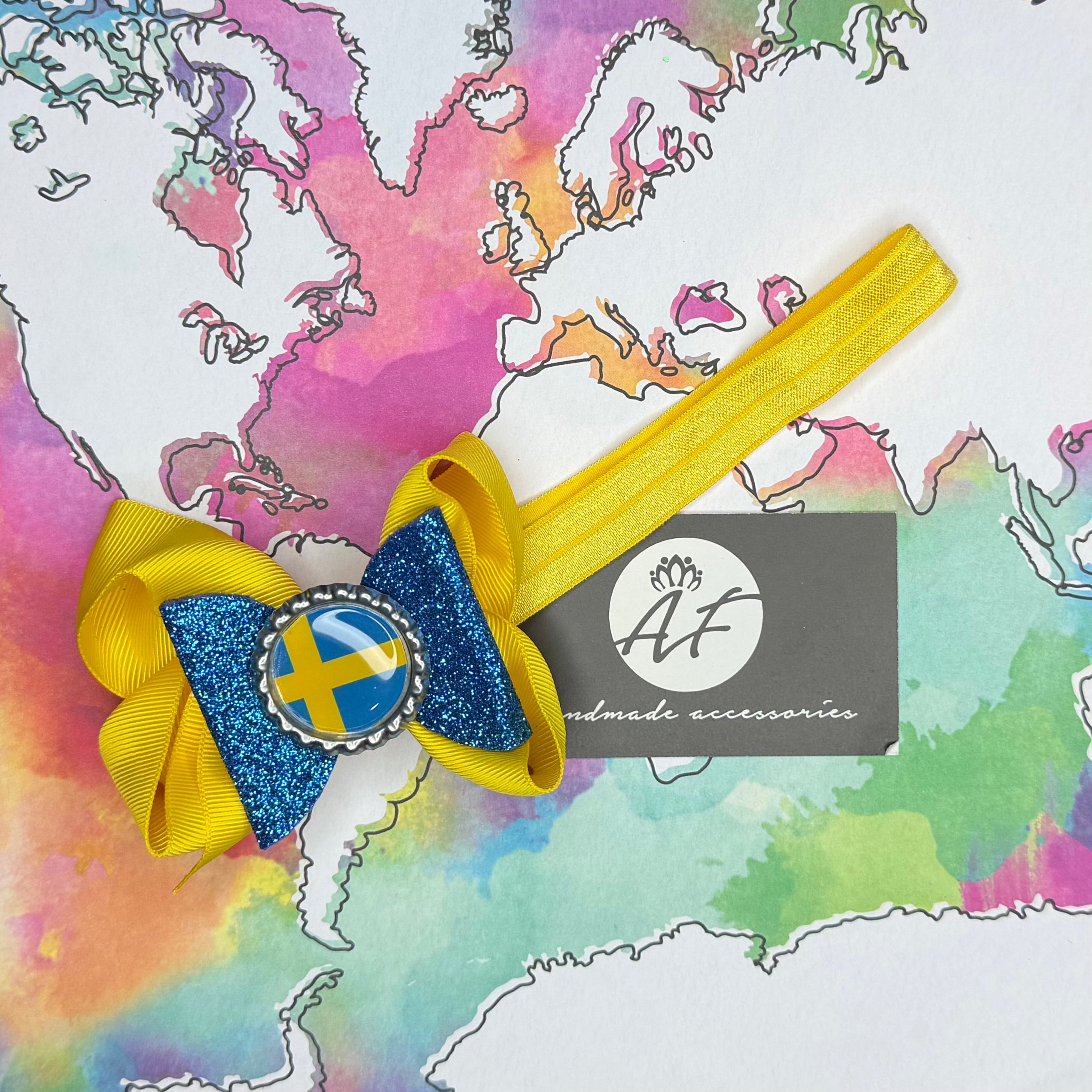 Sweden Heritage Baby Headband
