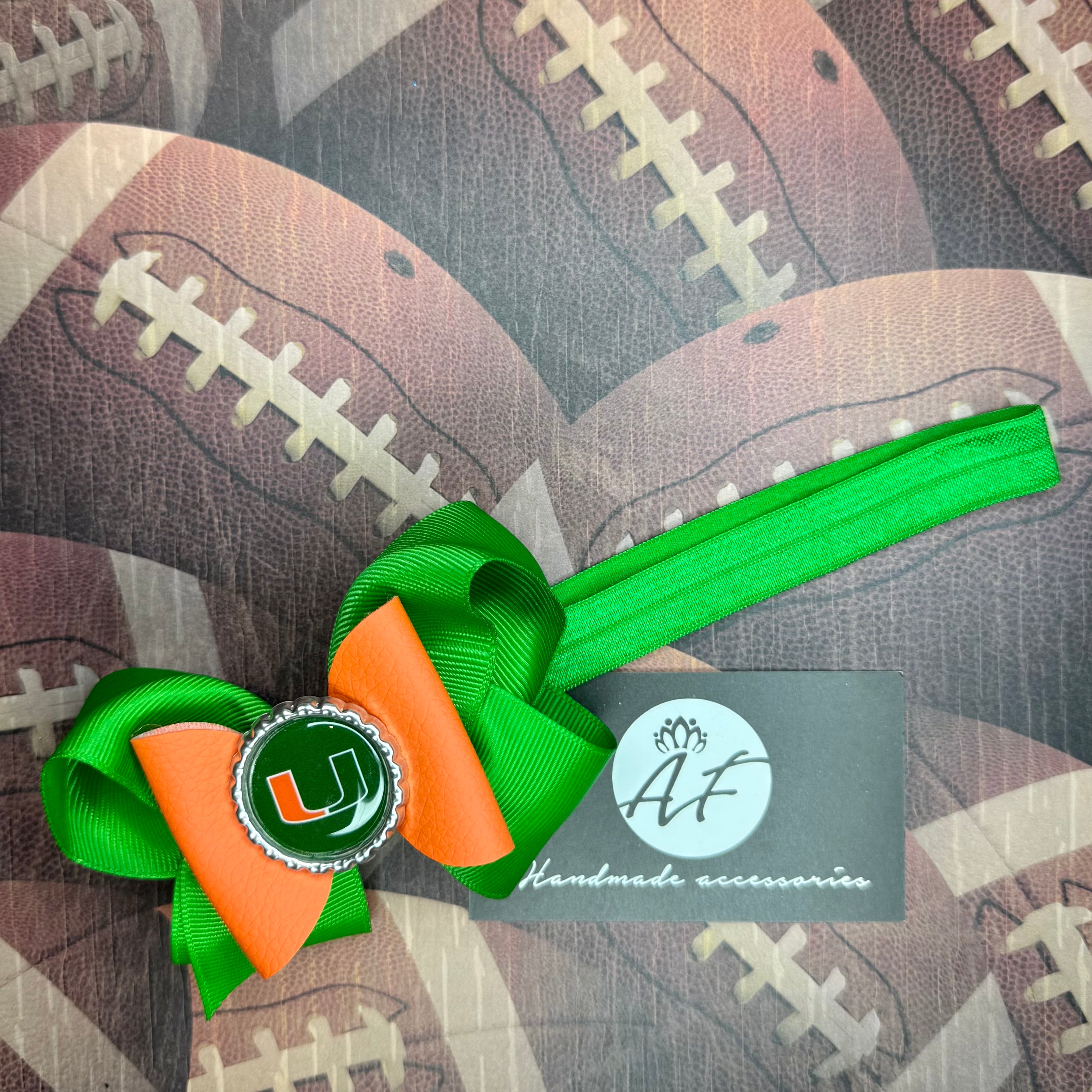 National Football Teams Baby Bow / Headband