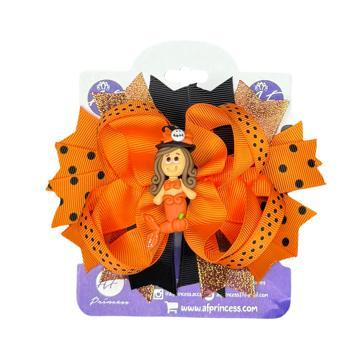Halloween Boutique Hair Bows for Girls