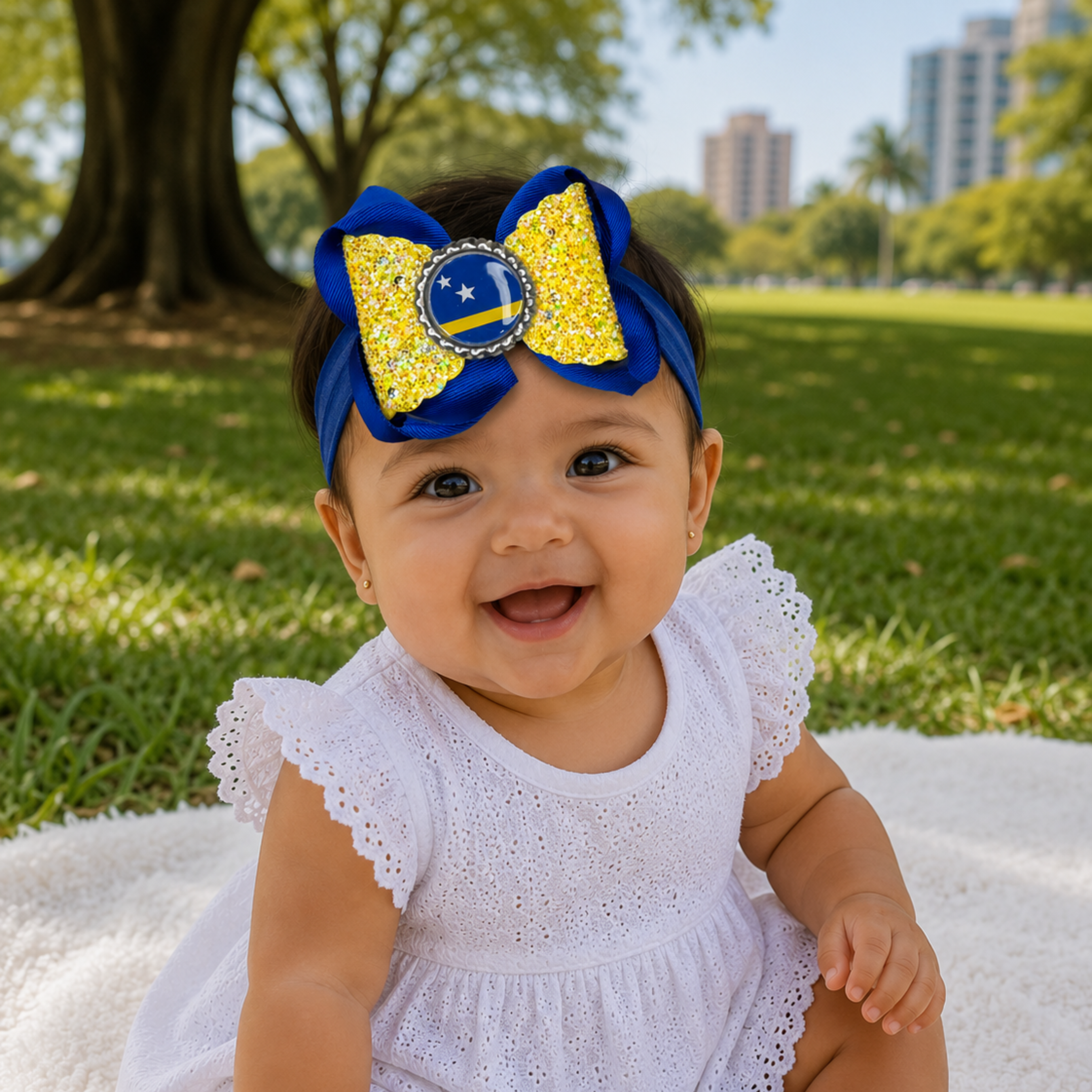 Curacao Heritage Baby Headband