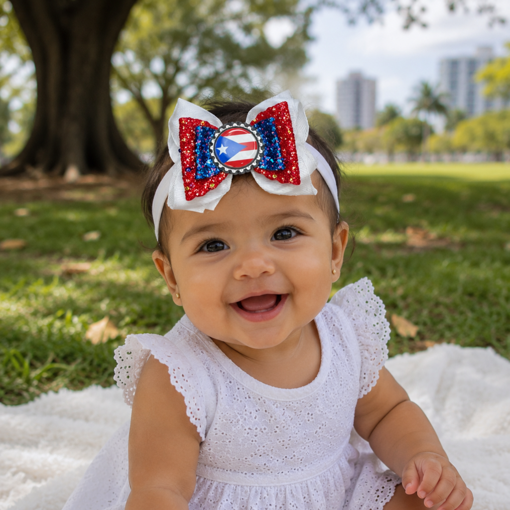 Puerto Rico Heritage Baby Headband