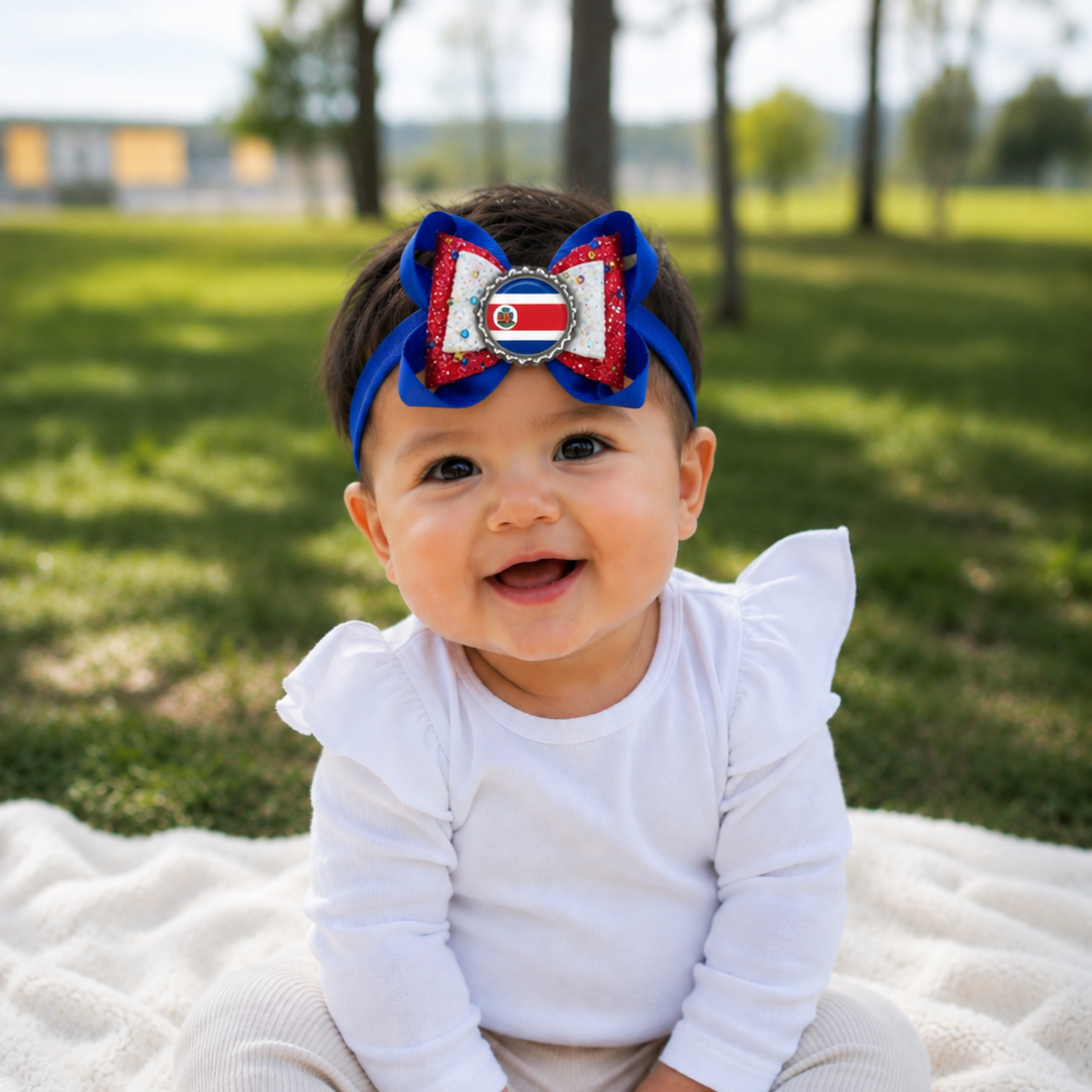 Costa Rica Heritage Baby Headband