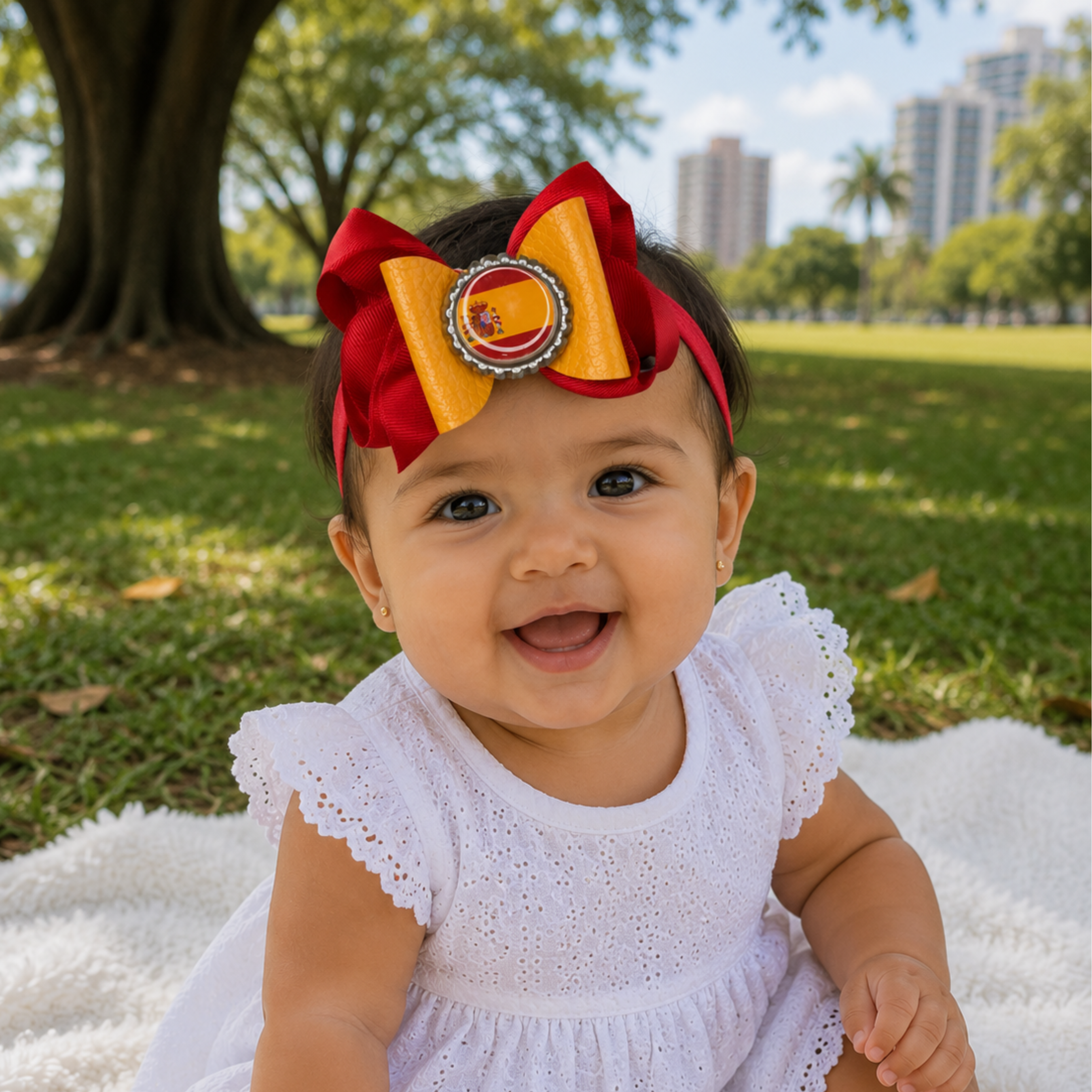 Spain  Heritage Baby Headband