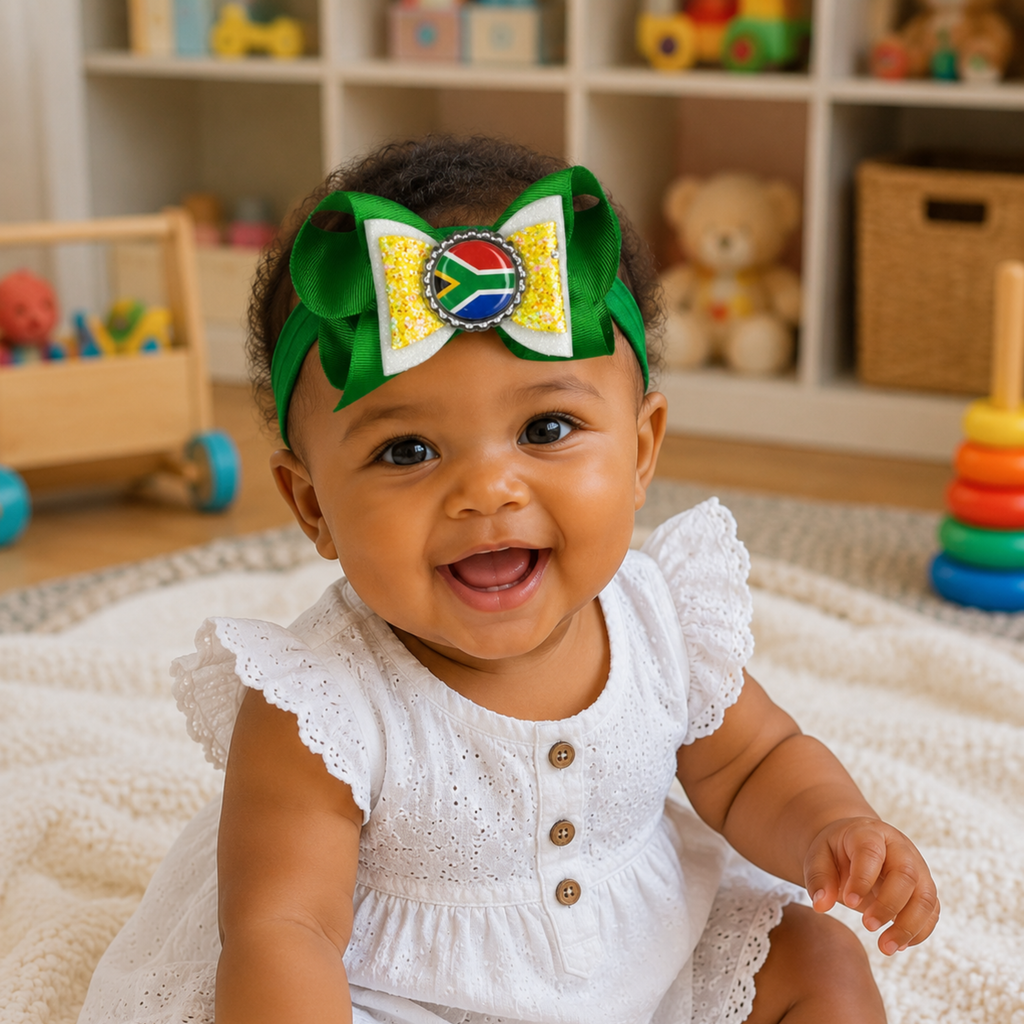 South Africa Heritage Baby Headband