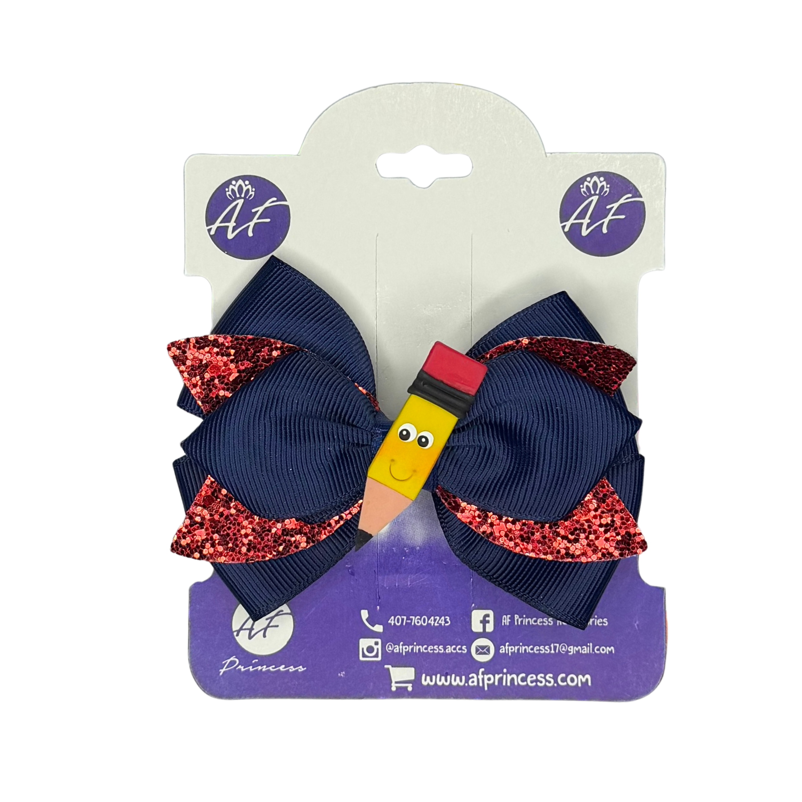 Back to School Handmade Cute Hairbows